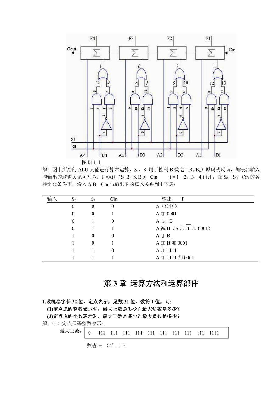 苏州大学计算机组成原理习题_第2页