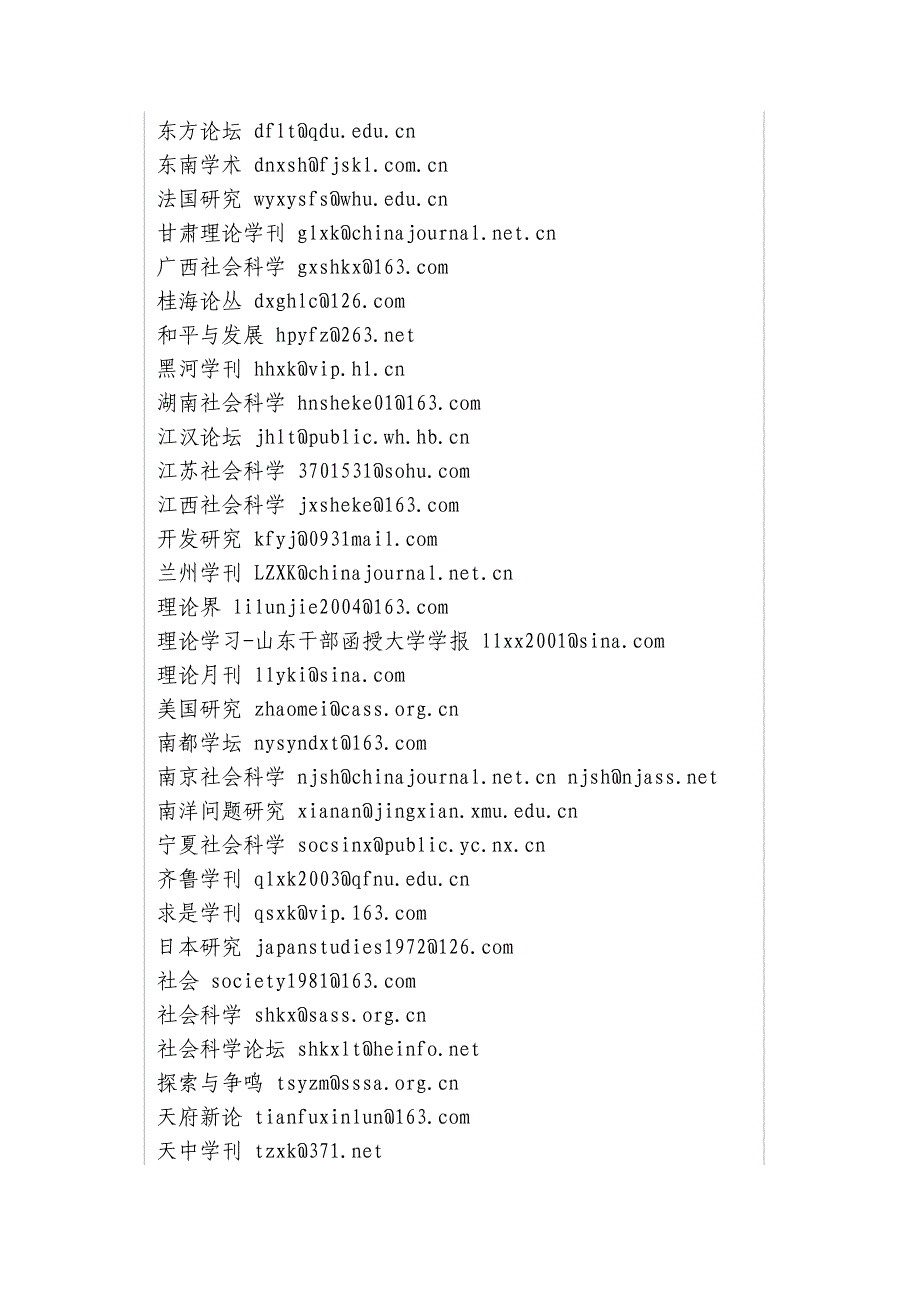 社科期刊电子邮件细目_第3页