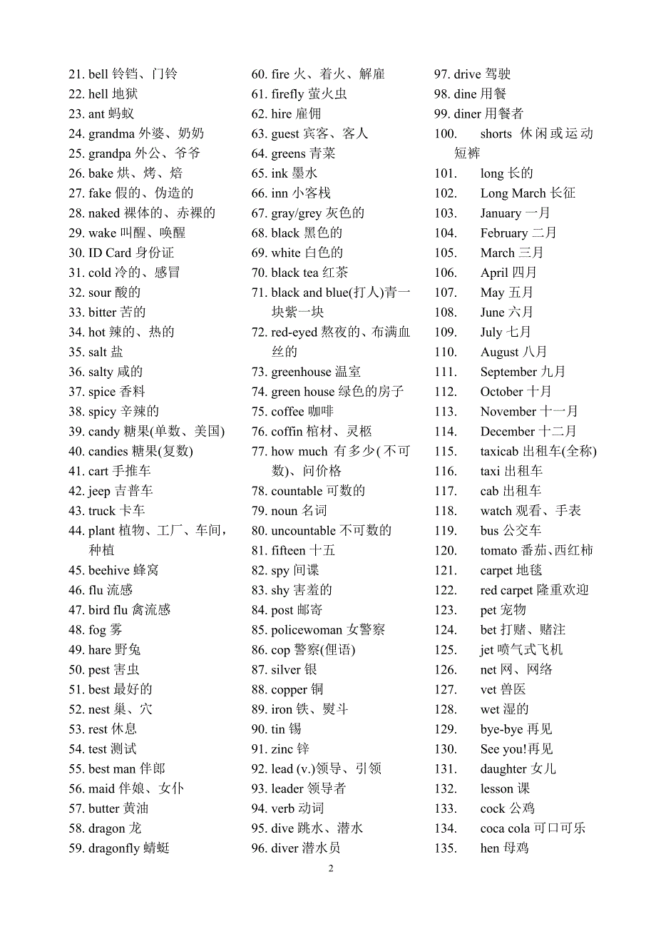 牛津英语B教材及增加词汇_第2页