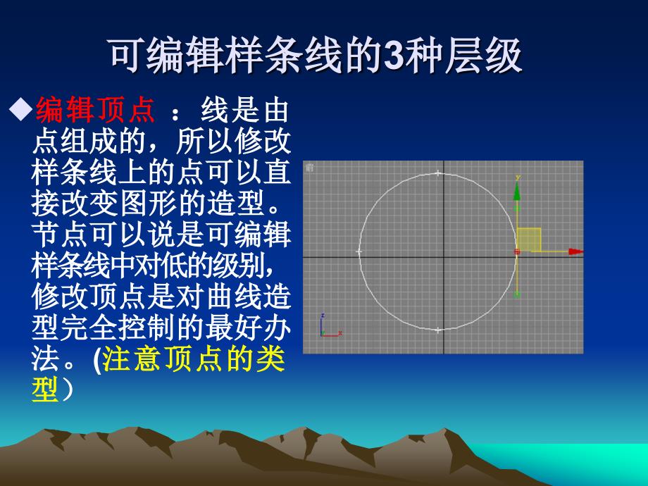 第5讲 编辑样条线修改器的使用_第4页