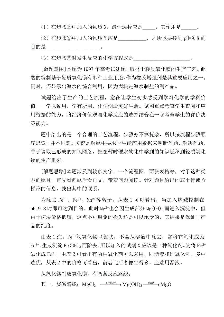 由卤块制轻质氧化镁工艺流程_第2页