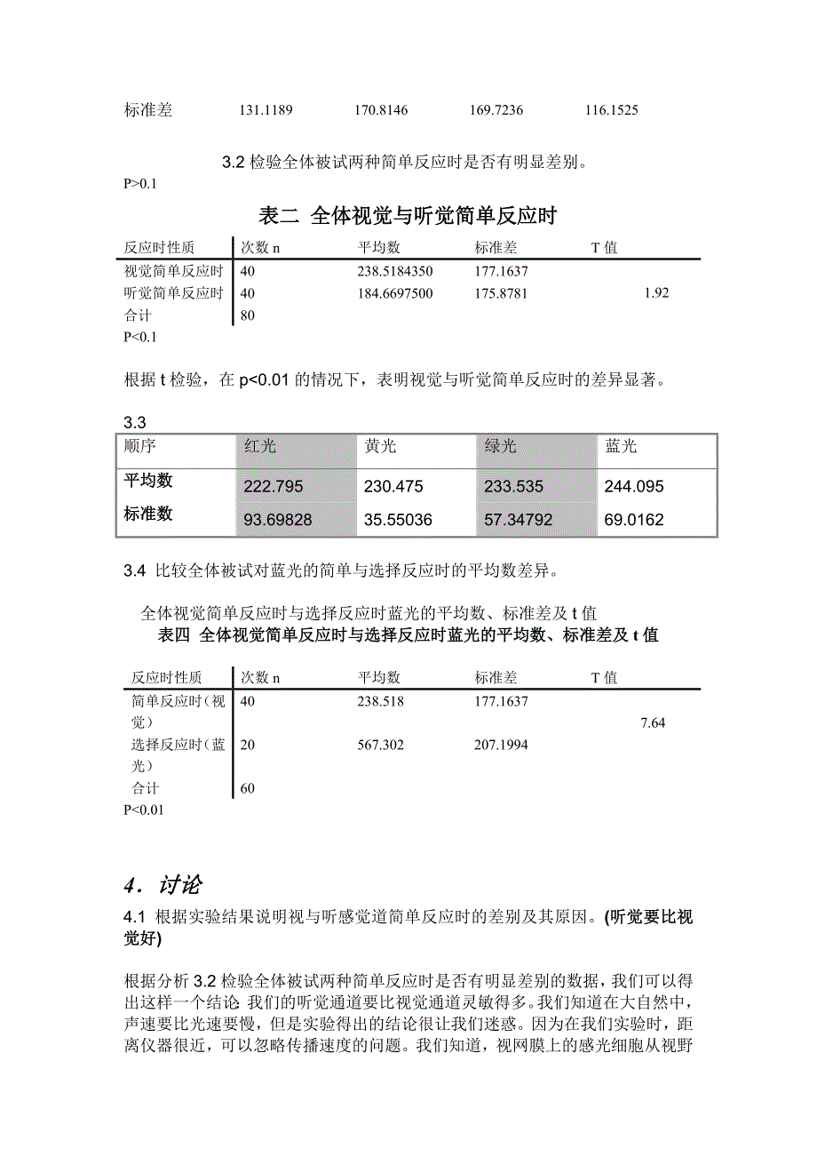 简单反应时和选择反应时实验报告_第3页