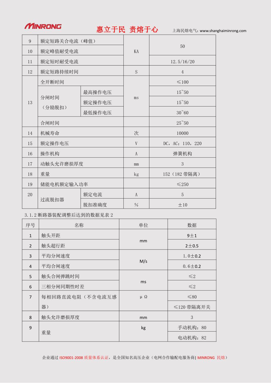 柱上真空断路器型号厂家-民熔_第3页