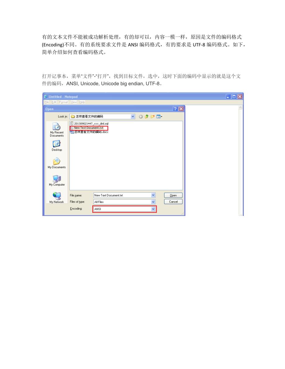 怎样查看文件的编码_第1页
