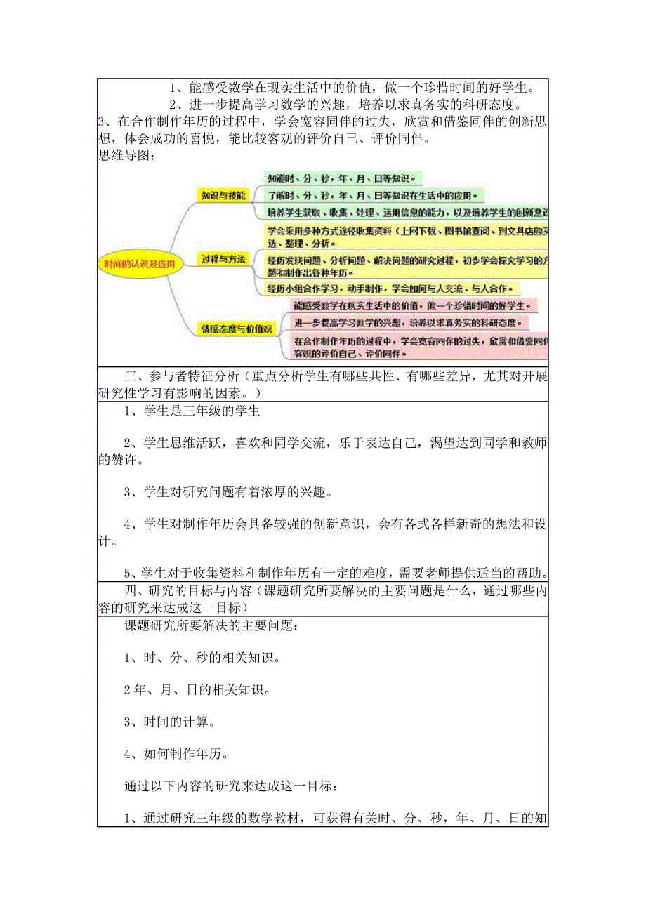 探究型学习设计方案(Miniquest设计模板)_第2页