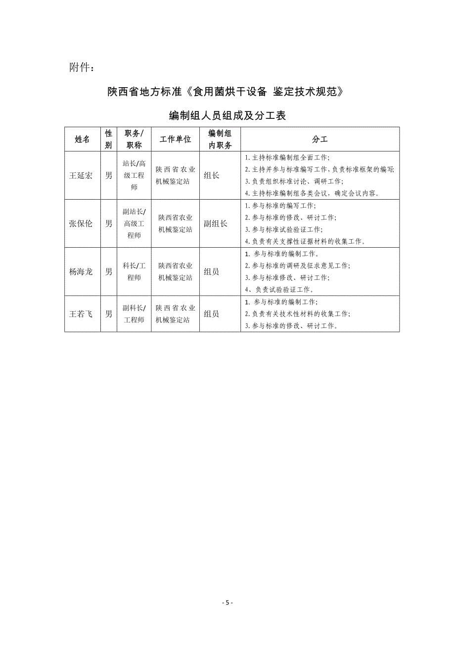 食用菌烘干设备鉴定技术规范编制说明_第5页