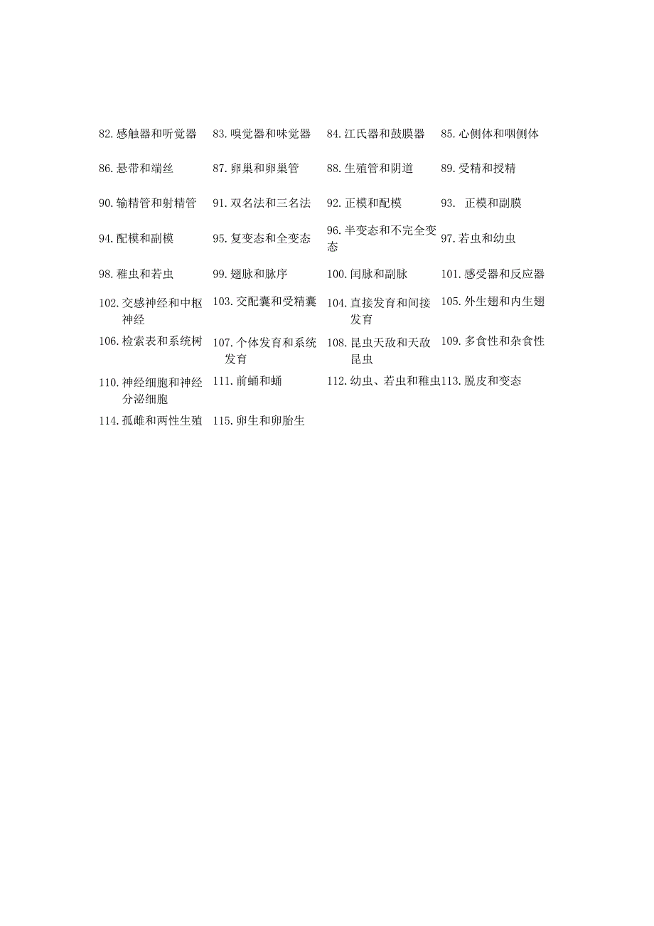 普通昆虫学复习题库_第3页