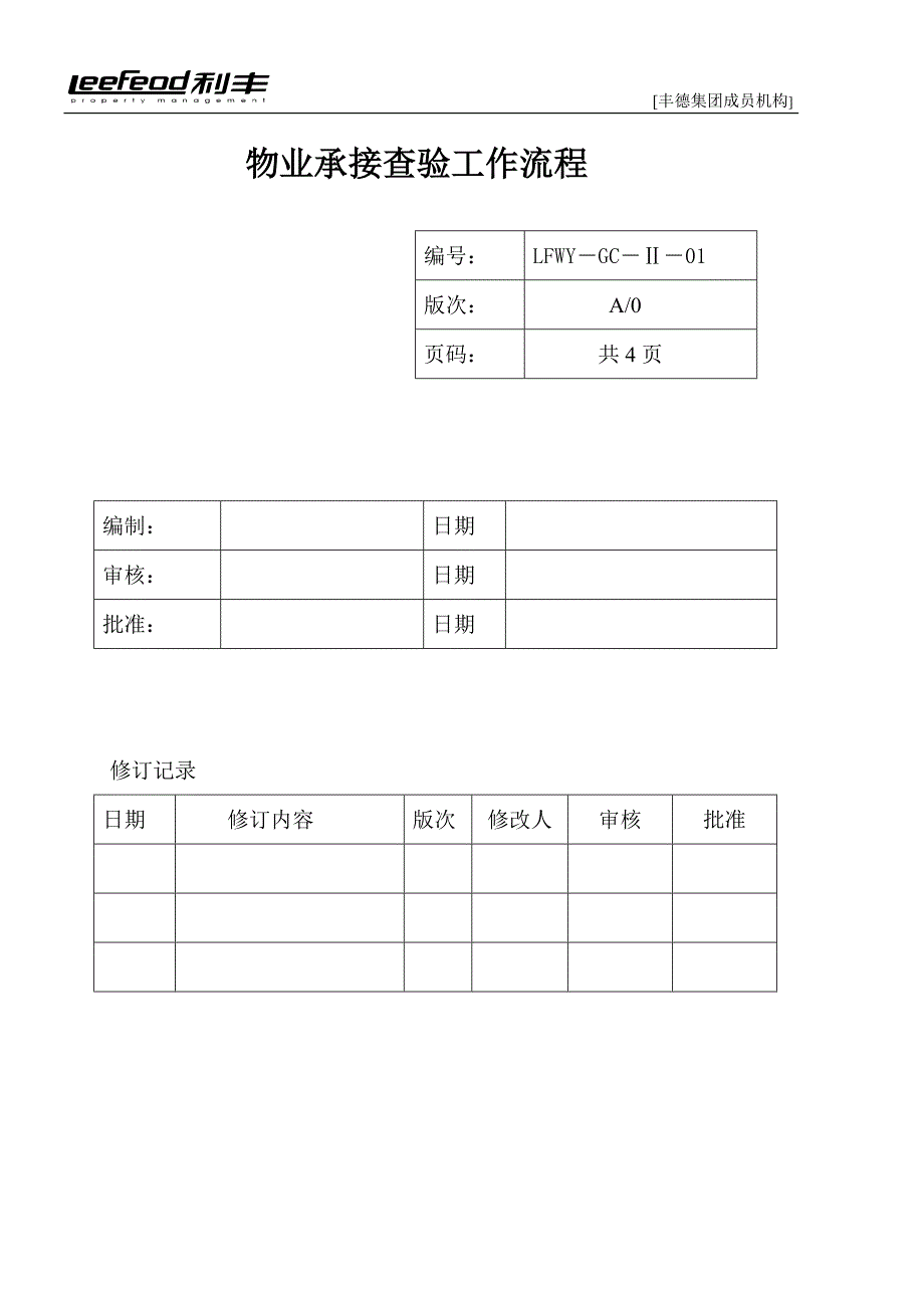 物业承接查验工作流程_第1页