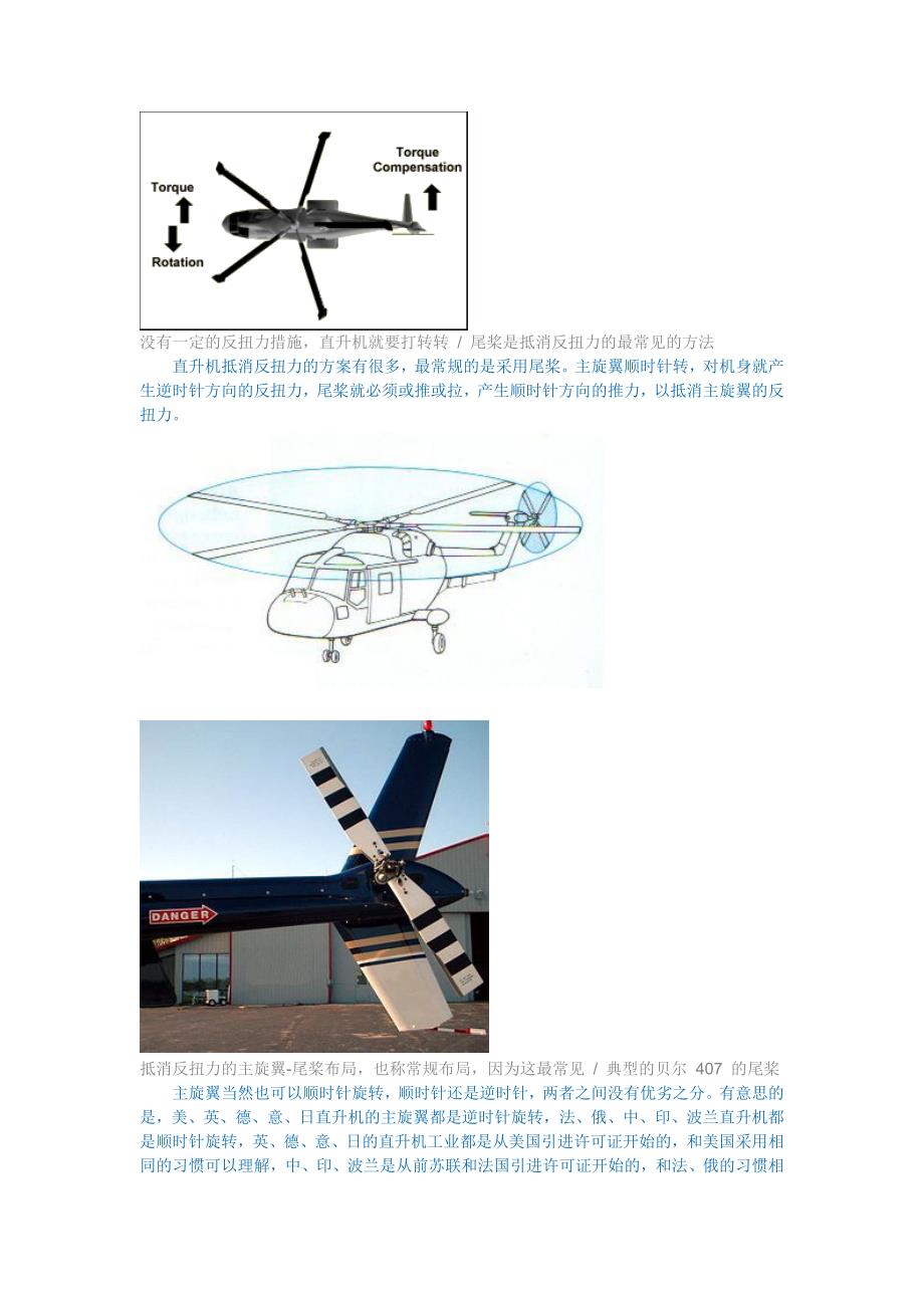 直升机主旋翼反扭力的示意图_第2页