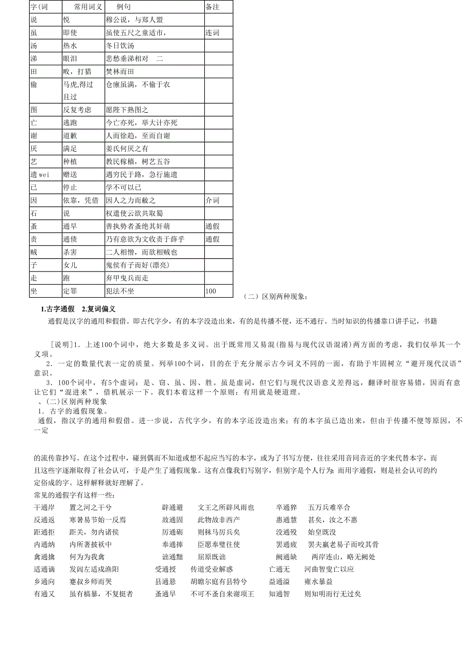 文言文阅读考点_第3页