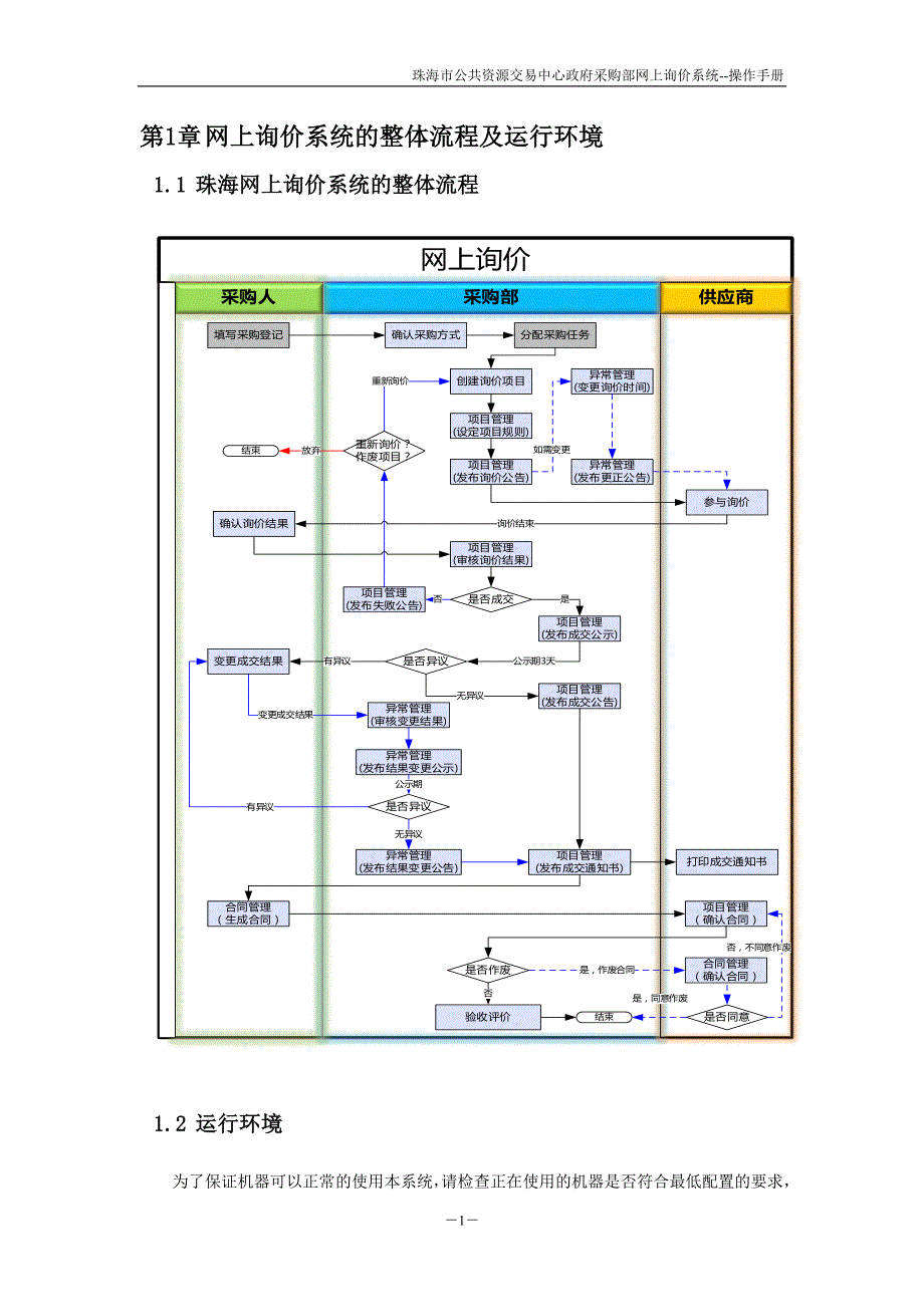 珠海采购中心网上询价系统操作文档--采购人分册_第4页