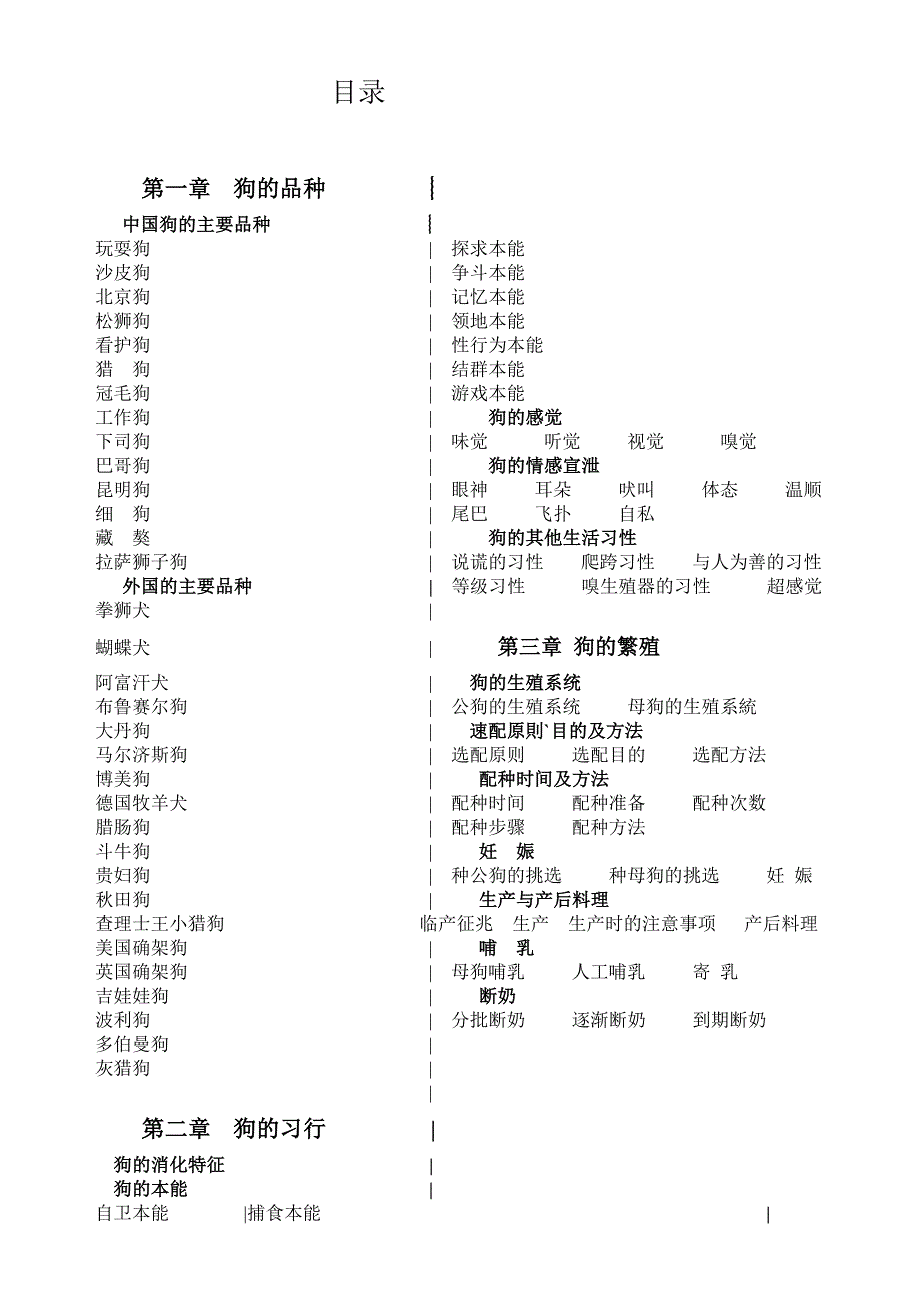 养狗训练与狗病防治_第1页