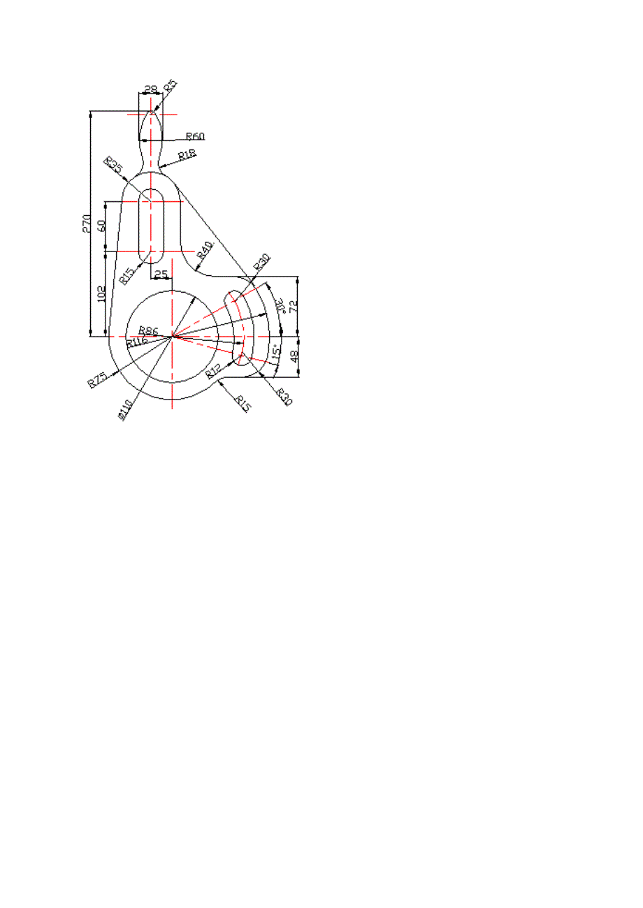 AutoCAD培训练习图纸_第2页