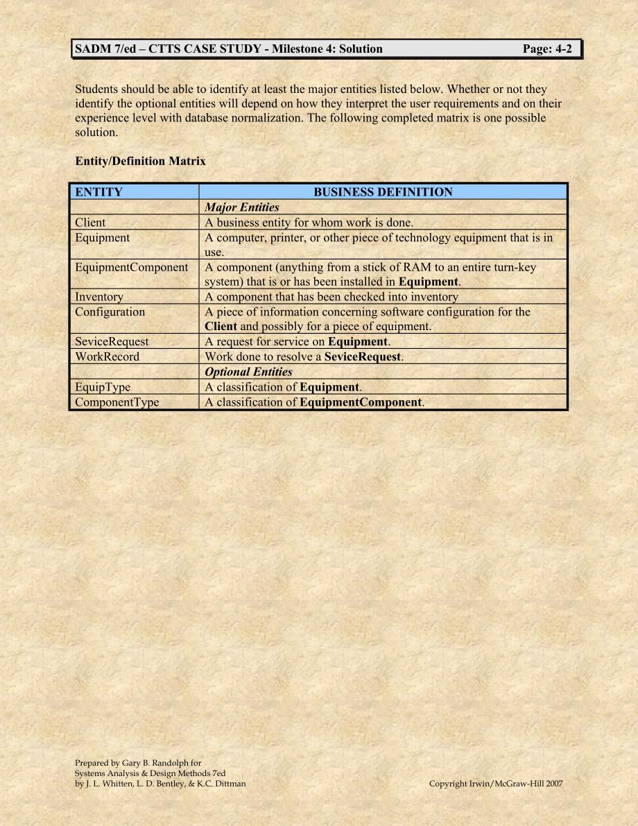 Case Study CTTS - Milestone 04 Data Modeling Solution_第2页