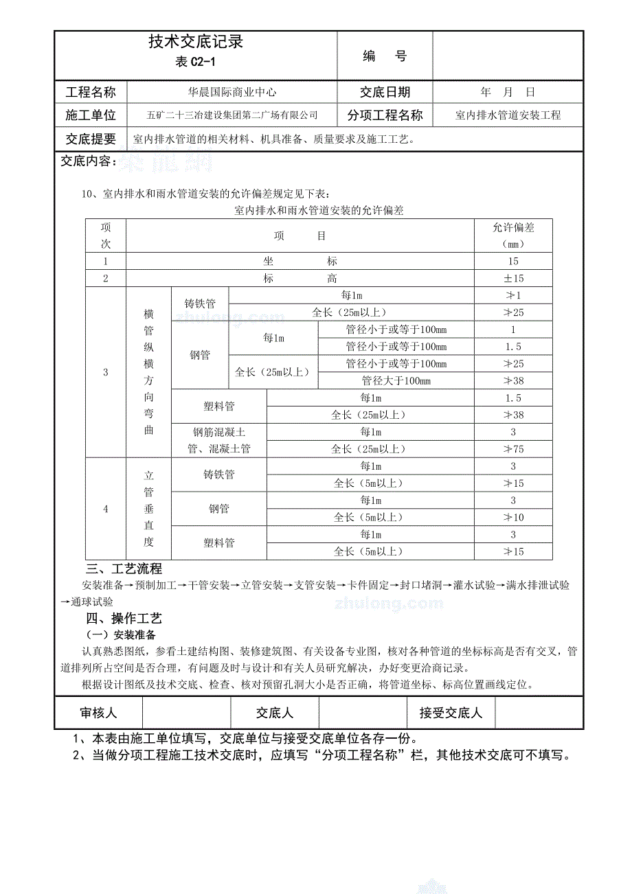 水电安装全套技术交底dayin_第4页