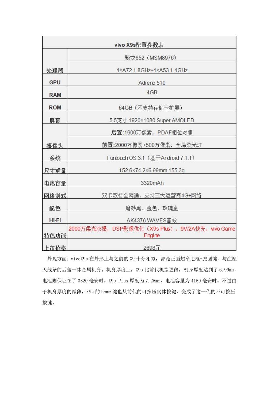 诺基亚8和vivox9s哪个性价比高 参数配置比较_第2页