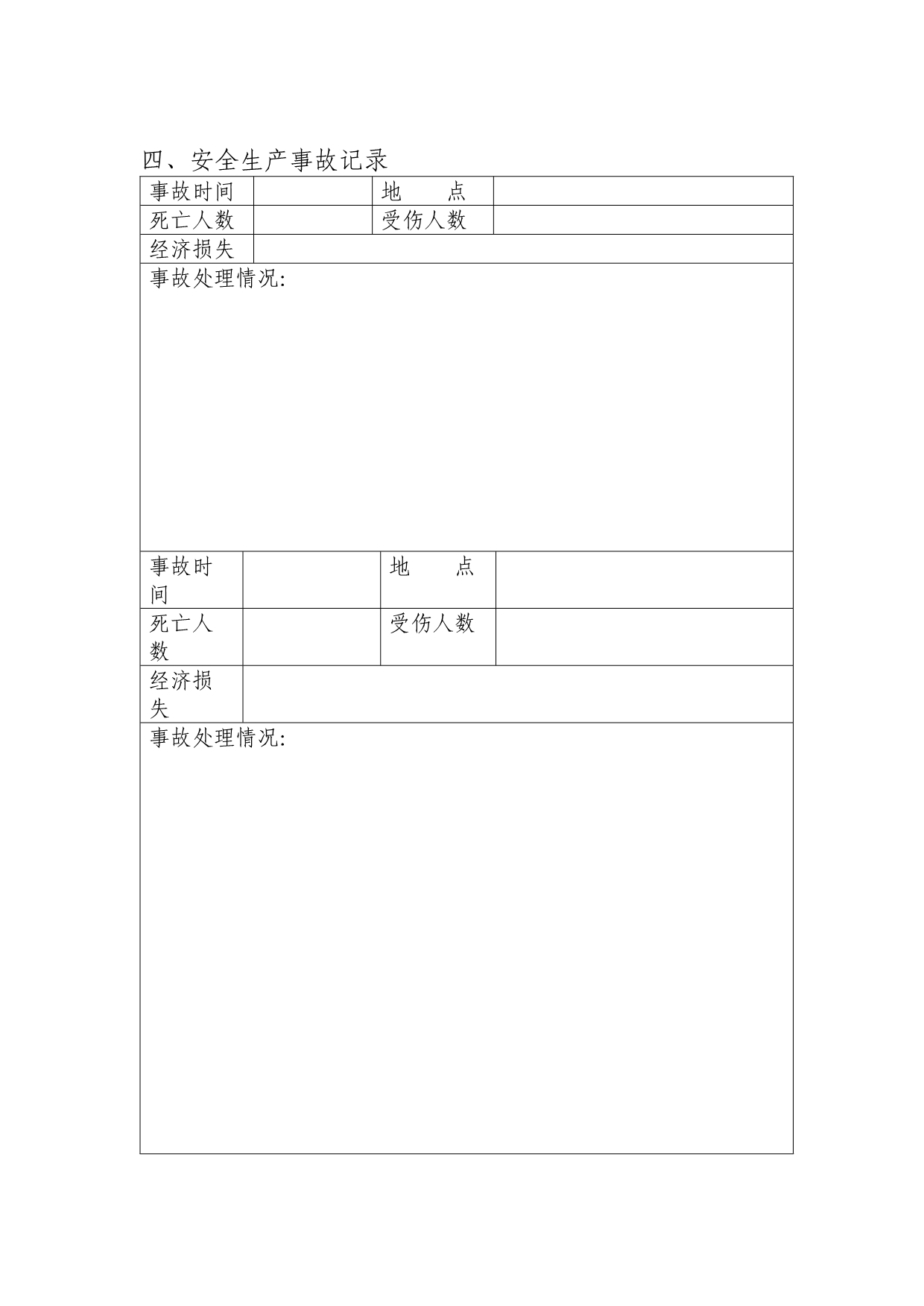 青岛市机动车维修企业质量信誉考核申请表_第5页