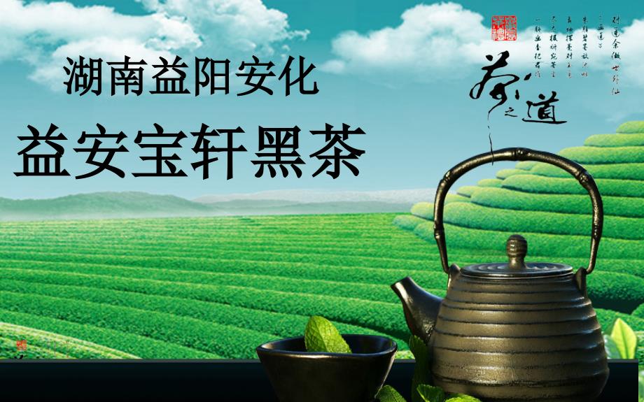 湖南益阳安化黑茶PPT_第1页