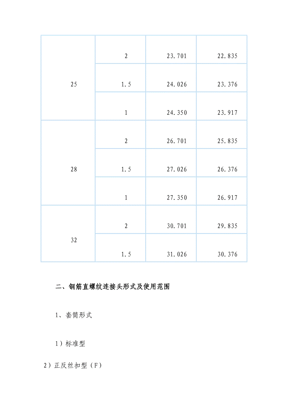 钢筋直螺纹连接施工及注意事项_第2页