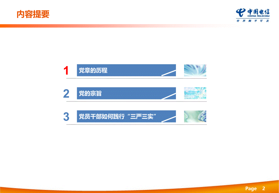 重温党章历史牢记党的宗旨——践行“三严三实”(文档)_第2页