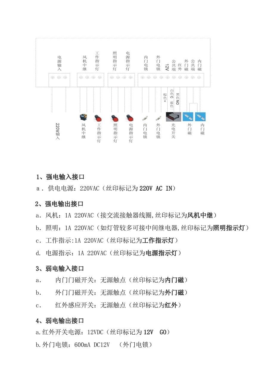 数码风淋室说明书_第5页