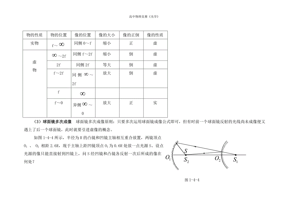 高中物理《光学》1.4.光在球面上的反射与折射_第4页