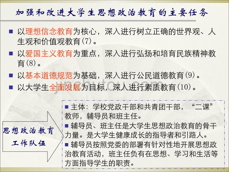 加强大学生党建工作(2011年辅导员培训)_第5页