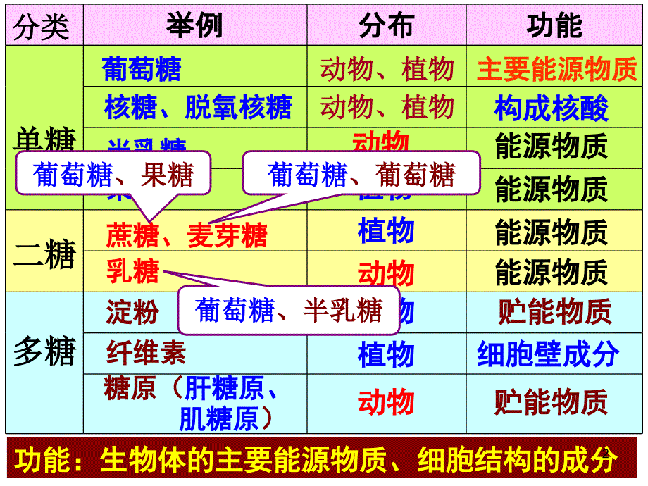 糖类脂质的种类和作用_第2页