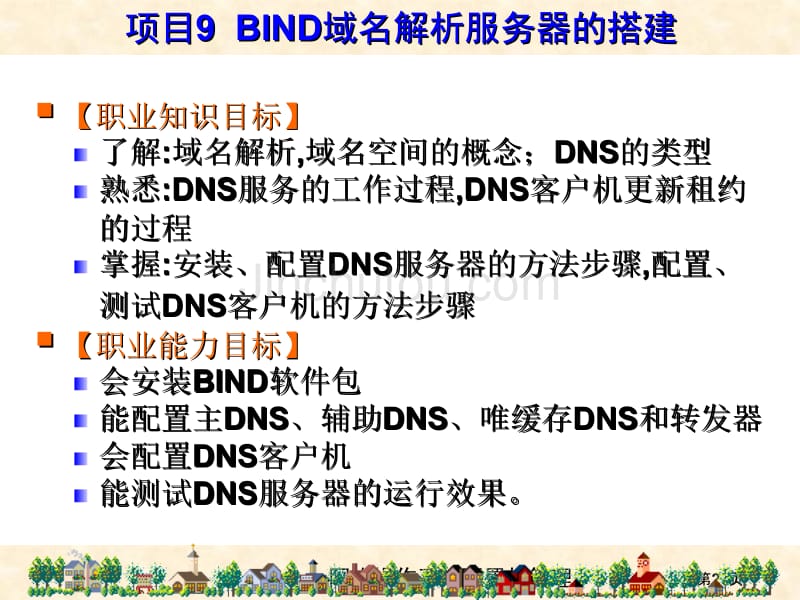 RHEL6版-项目9BIND域名解析服务器的搭建_第2页