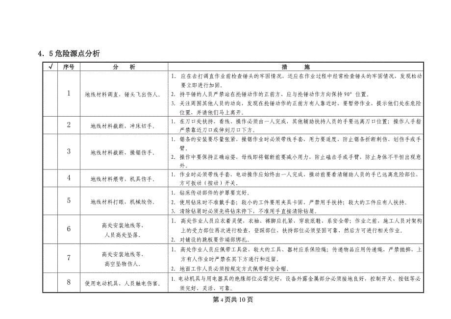 接地网作业指导书_第5页