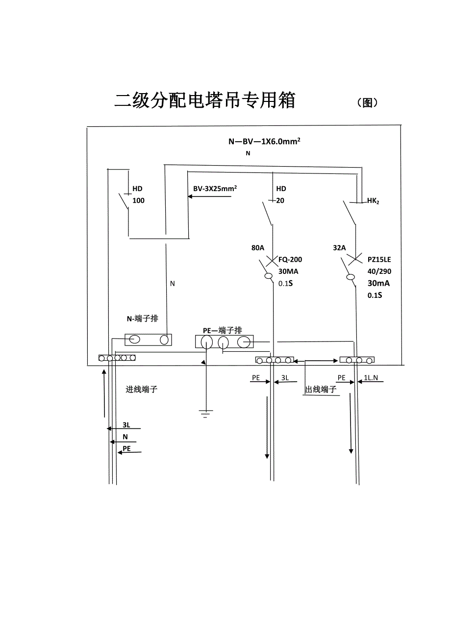 各种配电箱接线系统图_第4页