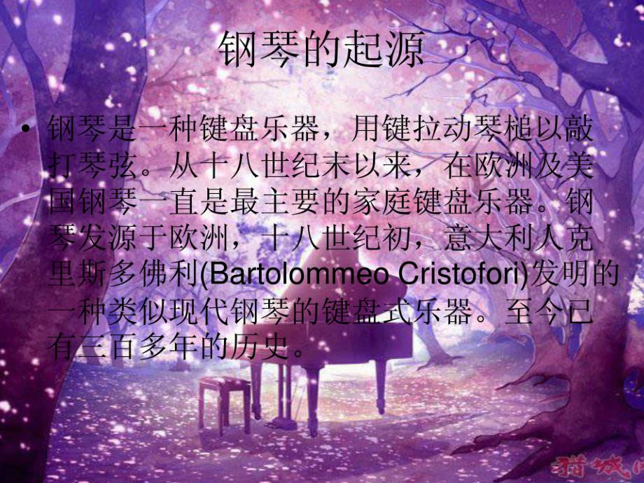 钢琴介绍ppt_第1页