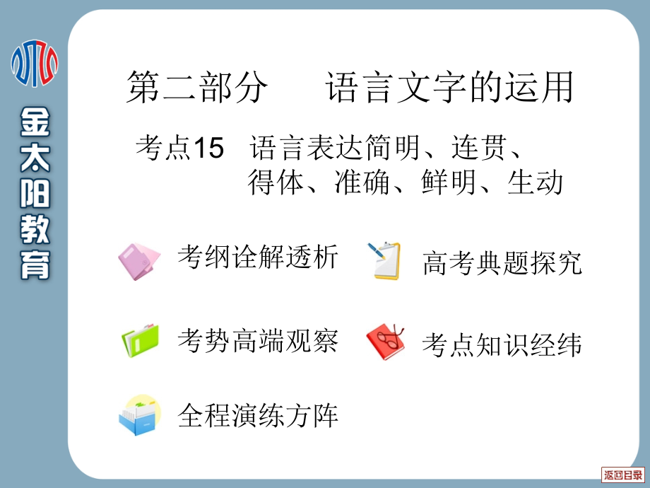 考点语言表达简明连贯得体准确鲜明生动_第2页