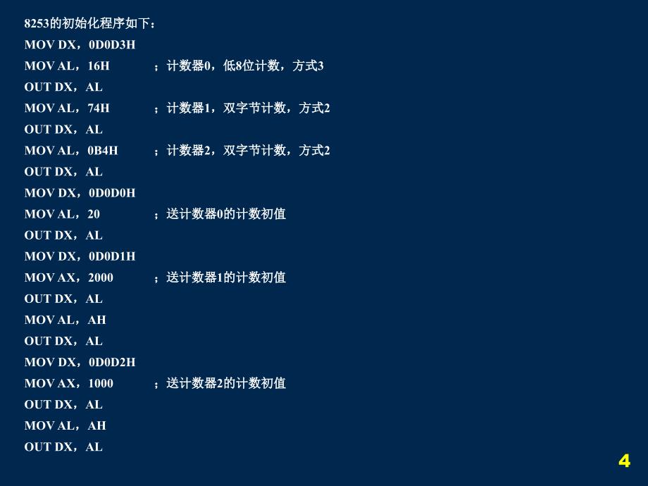 微机接口 课后作业答案Ch7_第4页