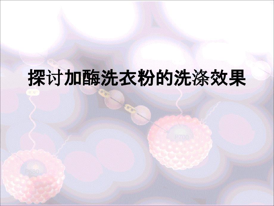 人教版教学课件2010年高二生物选修一探讨加酶洗衣粉的洗涤效果陆平_第2页