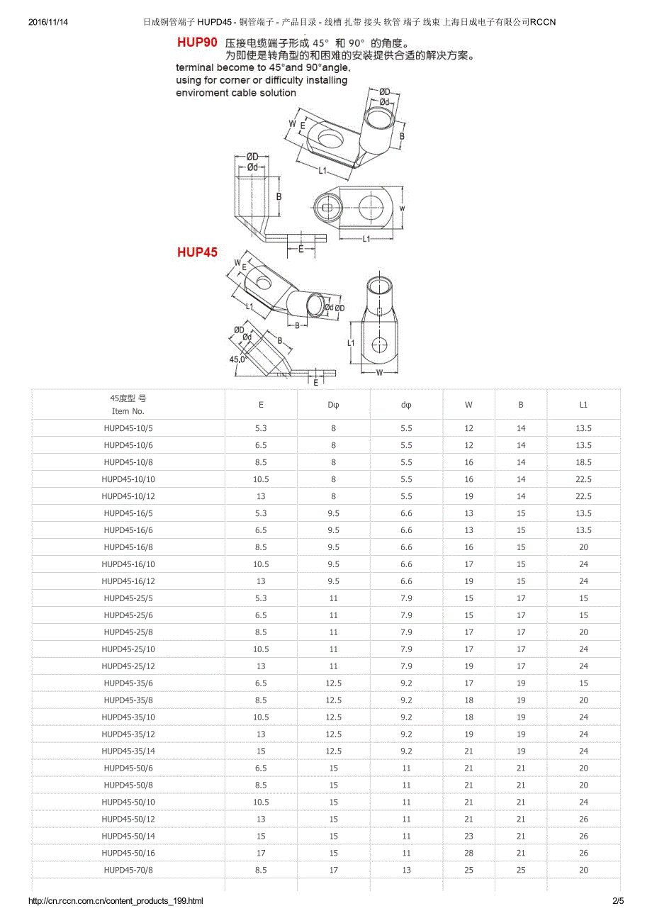 接线端子 冷压端头 接线端子标准 接线端子规格 (25)_第2页