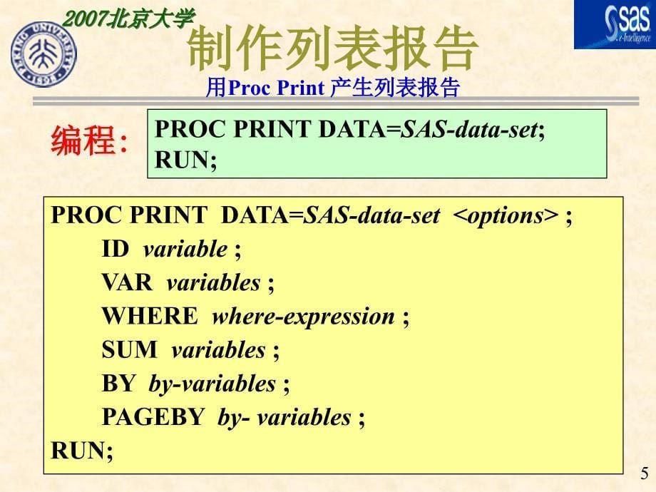 sas实现数据汇总和报表制作_第5页