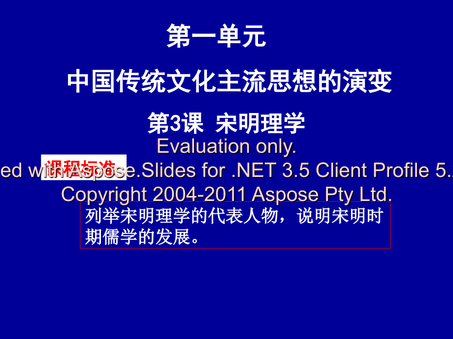 高中历史必修三课件宋明理学选修_第1页