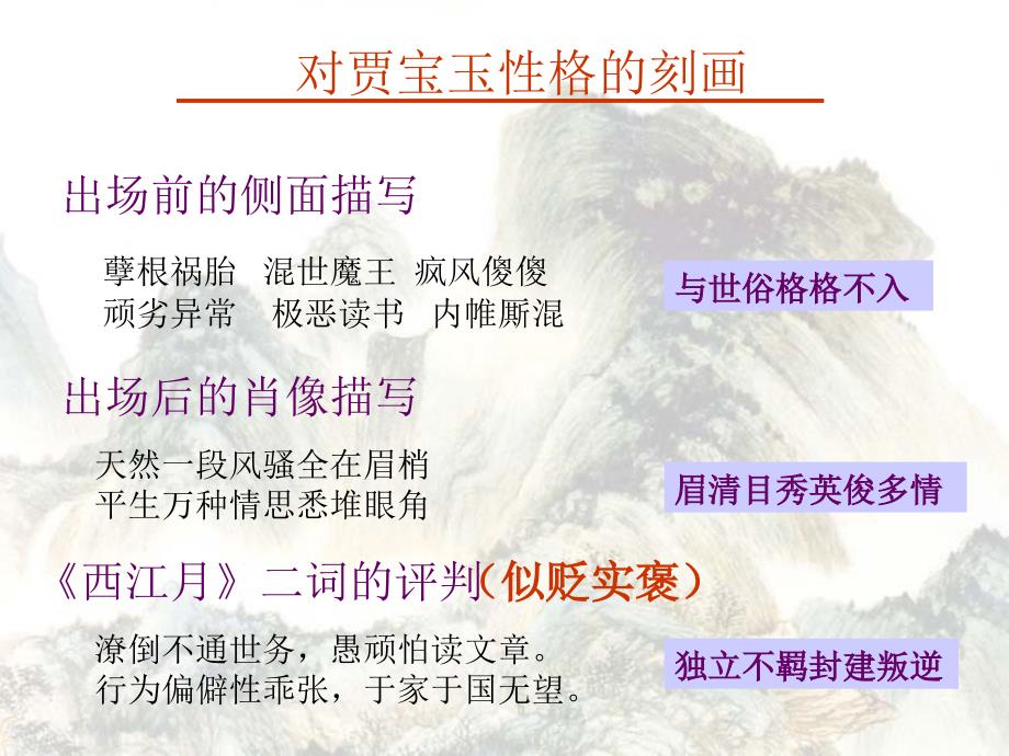 红楼梦人物形象分析_第3页