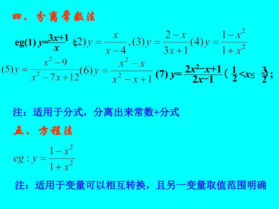 中华高一同步函数值域必修一人教B版_第4页