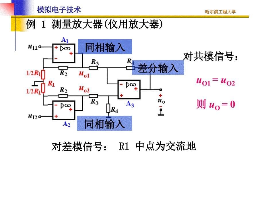 清华模电课件基本运算电路A_第5页