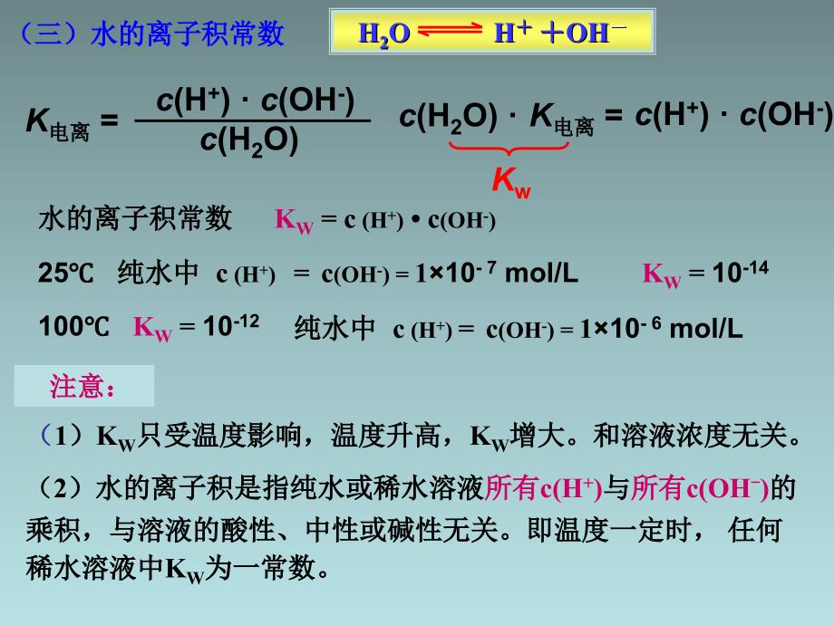 高中化学人教版选修四3.2水的电离和溶液的酸碱性_第2页