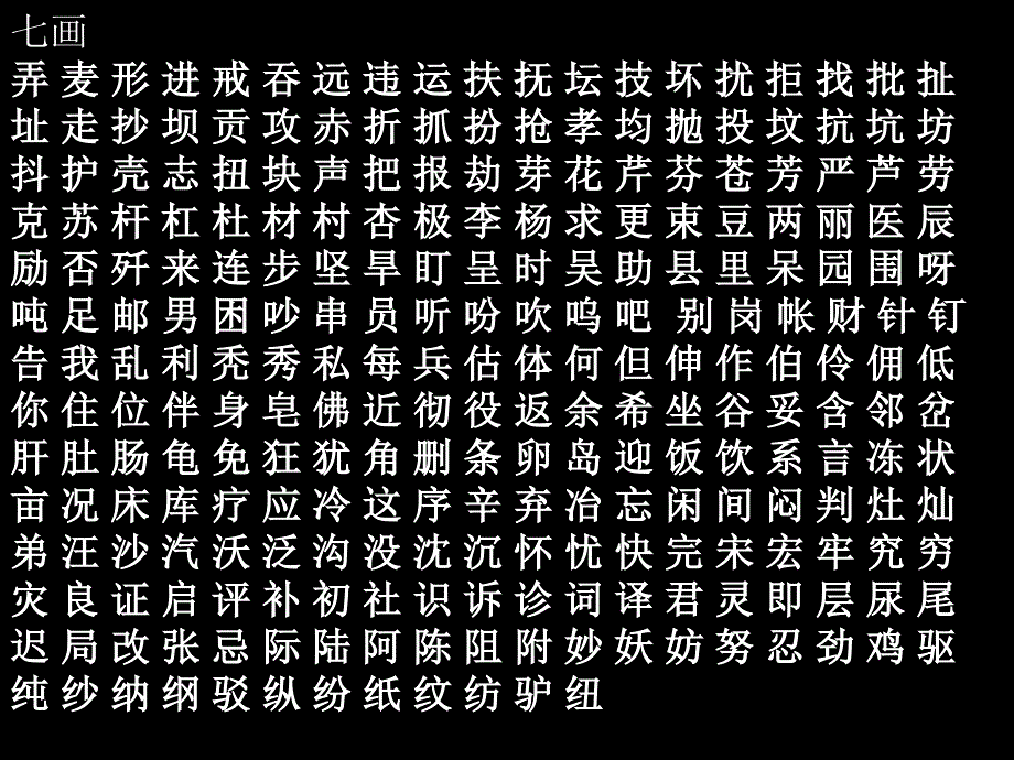 3500个常用汉字8-27054_第4页