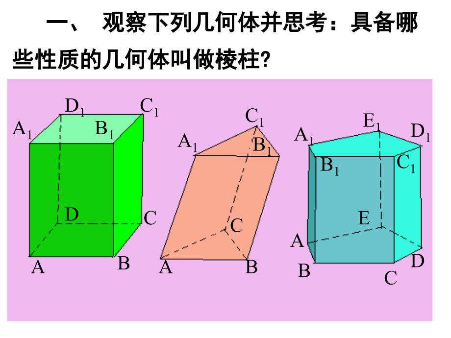 1.1.1高一数学A必修2课件《空间几何体》的结构_第4页