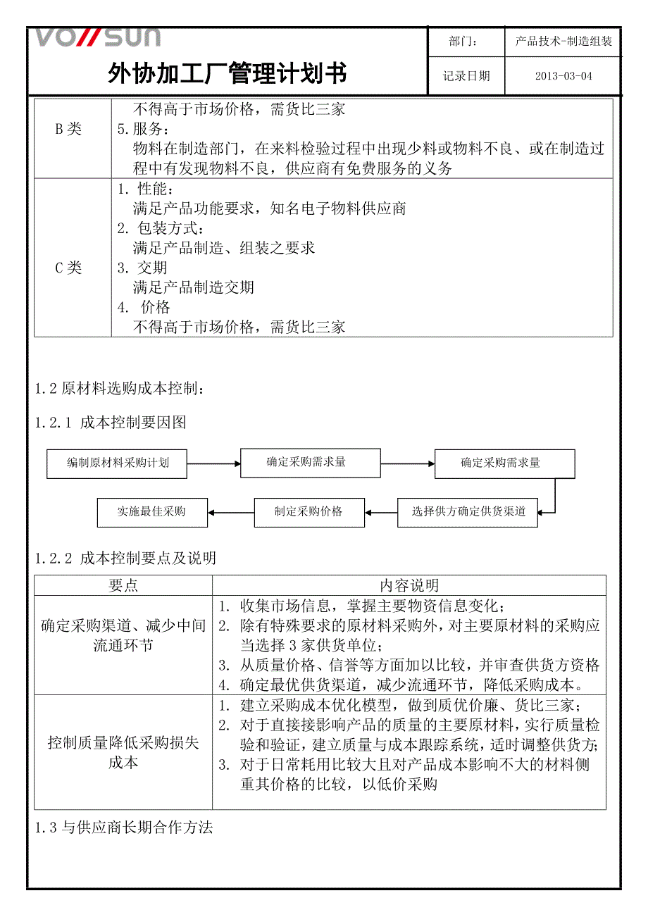 外协加工厂管理计划书_第3页