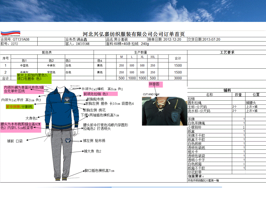 服装跟单员理单模板 (2)_第5页