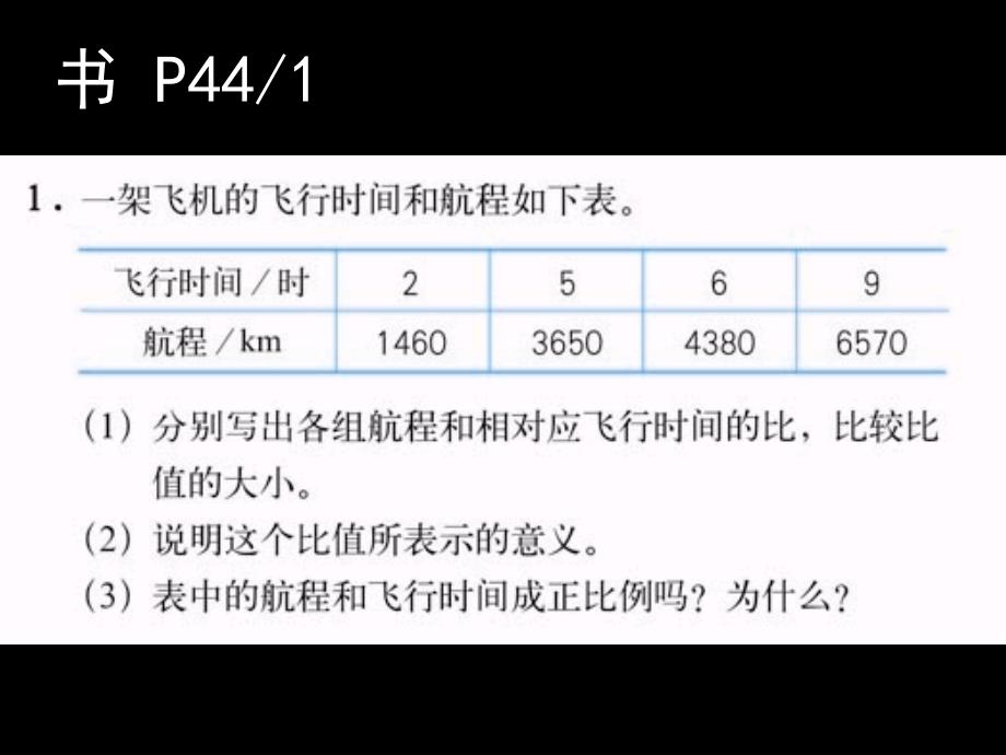 数学六年级下苏教版认识正比例的图像课件_第3页