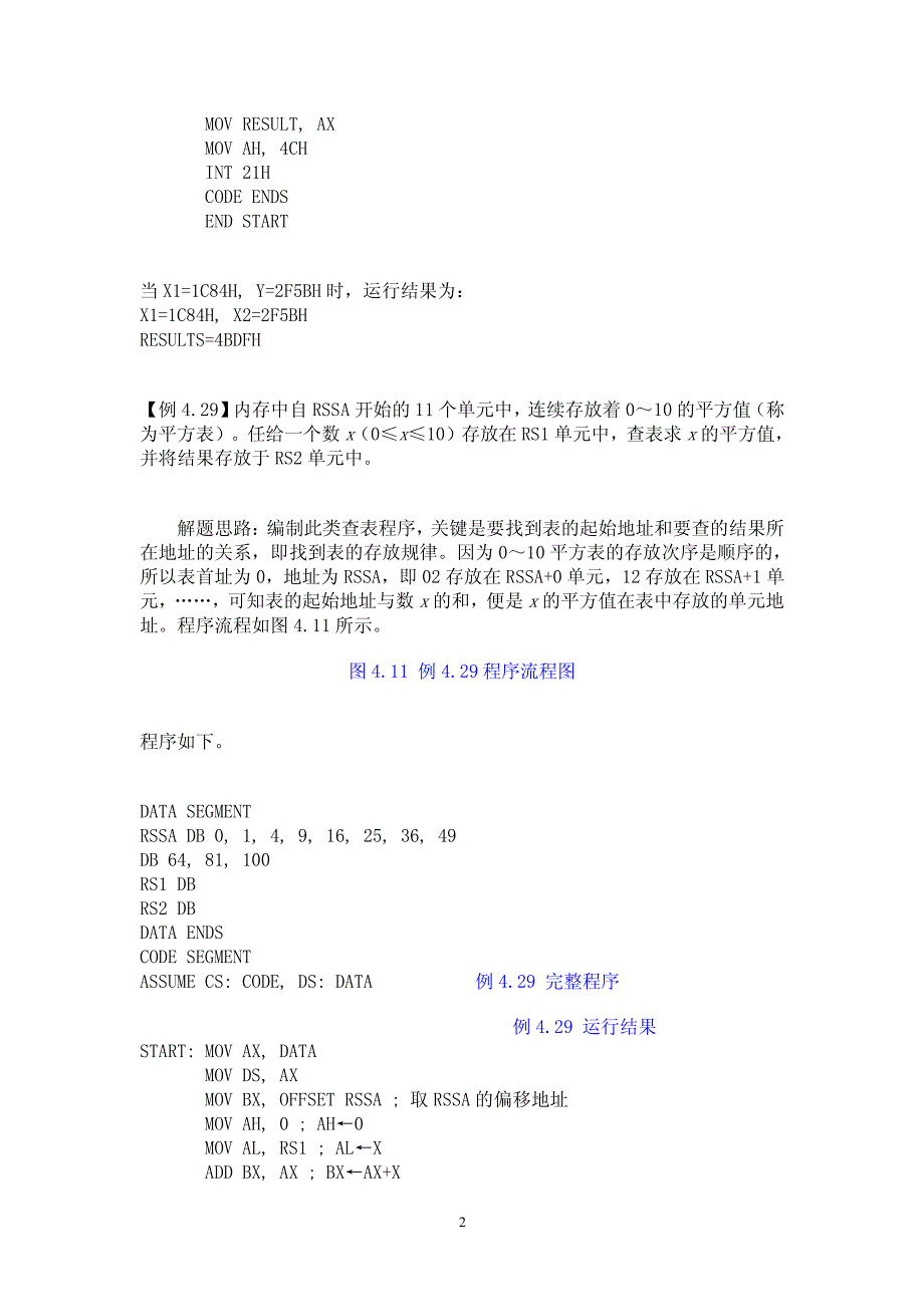 汇编语言程序设计例子_第2页