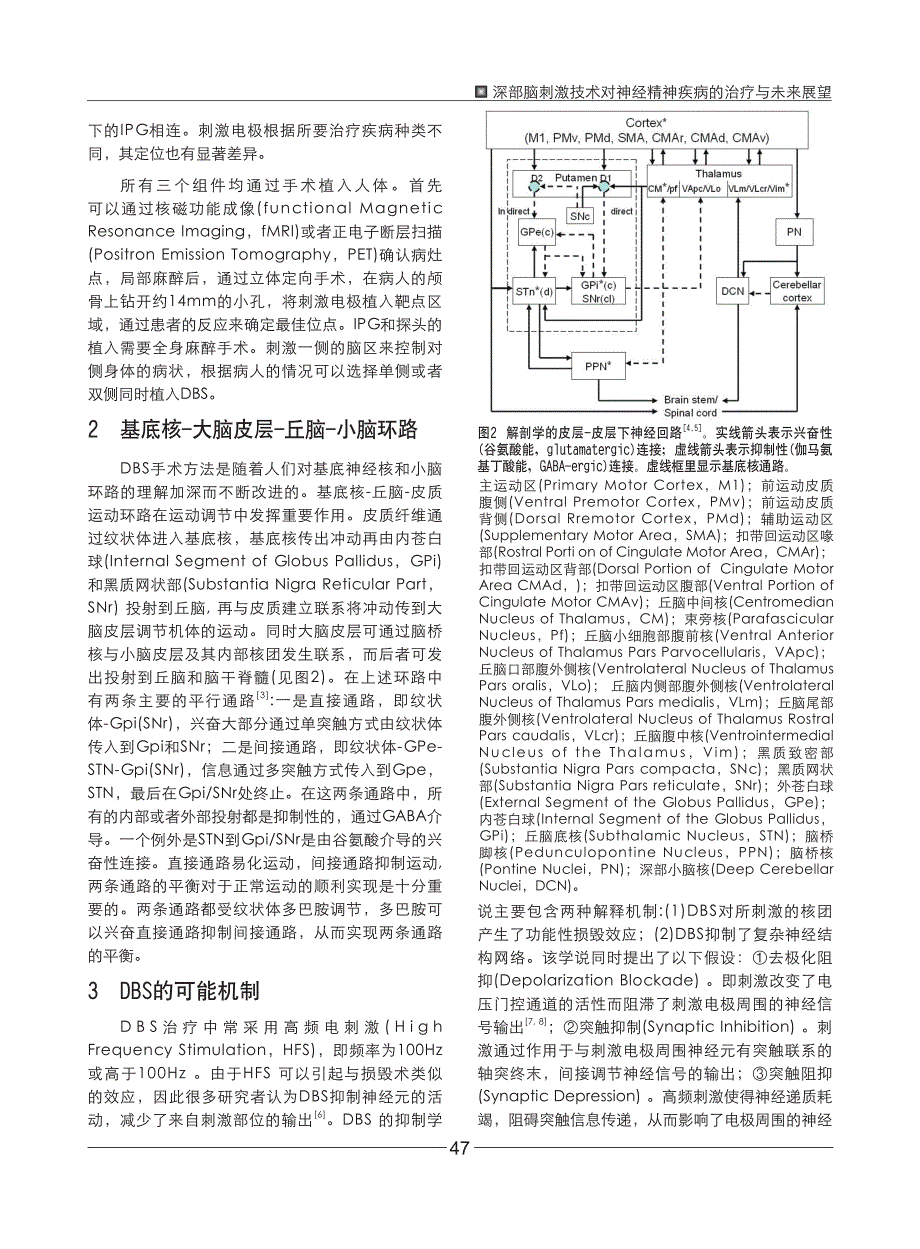 深部脑刺激技术对神经精神疾病的治疗与未来展望_第2页