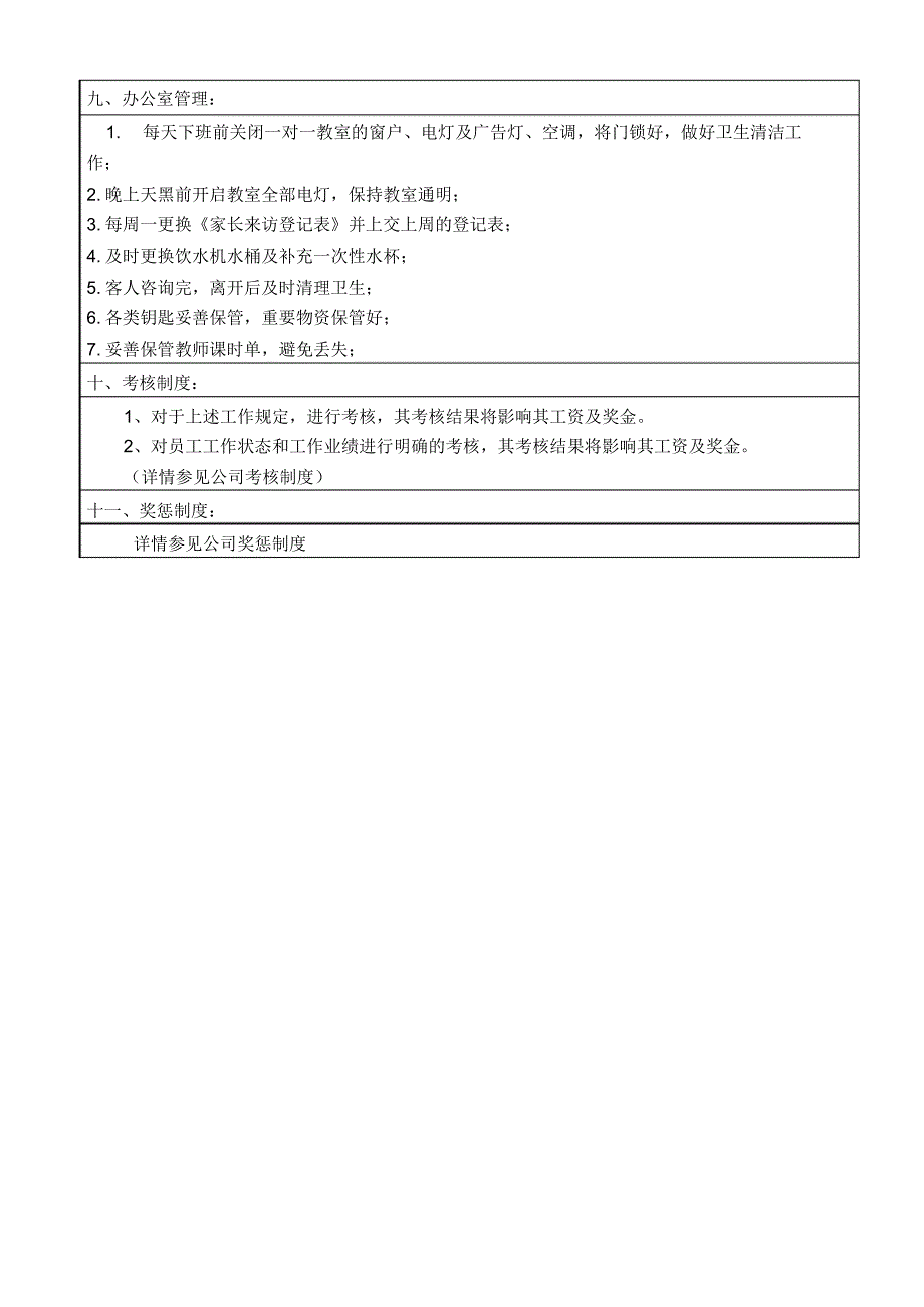 前台咨询师岗位说明书_第3页